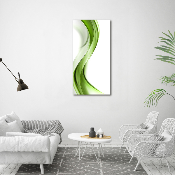 Wall art canvas large Abstract wave