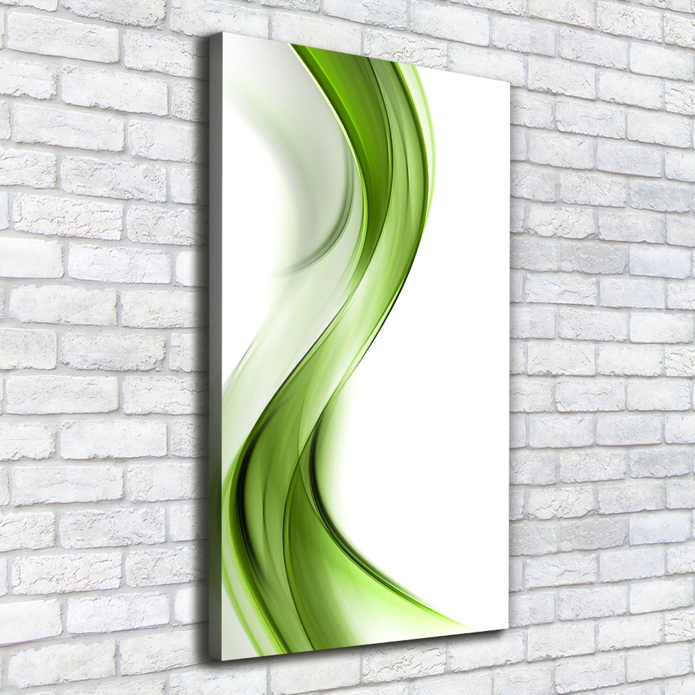 Wall art canvas large Abstract wave