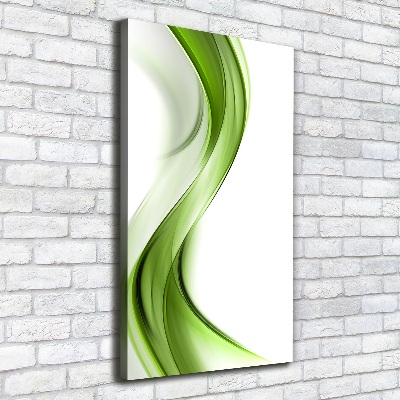 Wall art canvas large Abstract wave