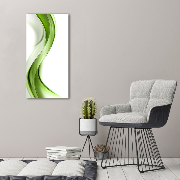 Wall art canvas large Abstract wave