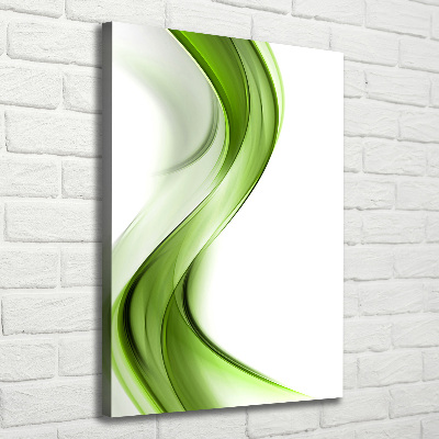 Wall art canvas large Abstract wave