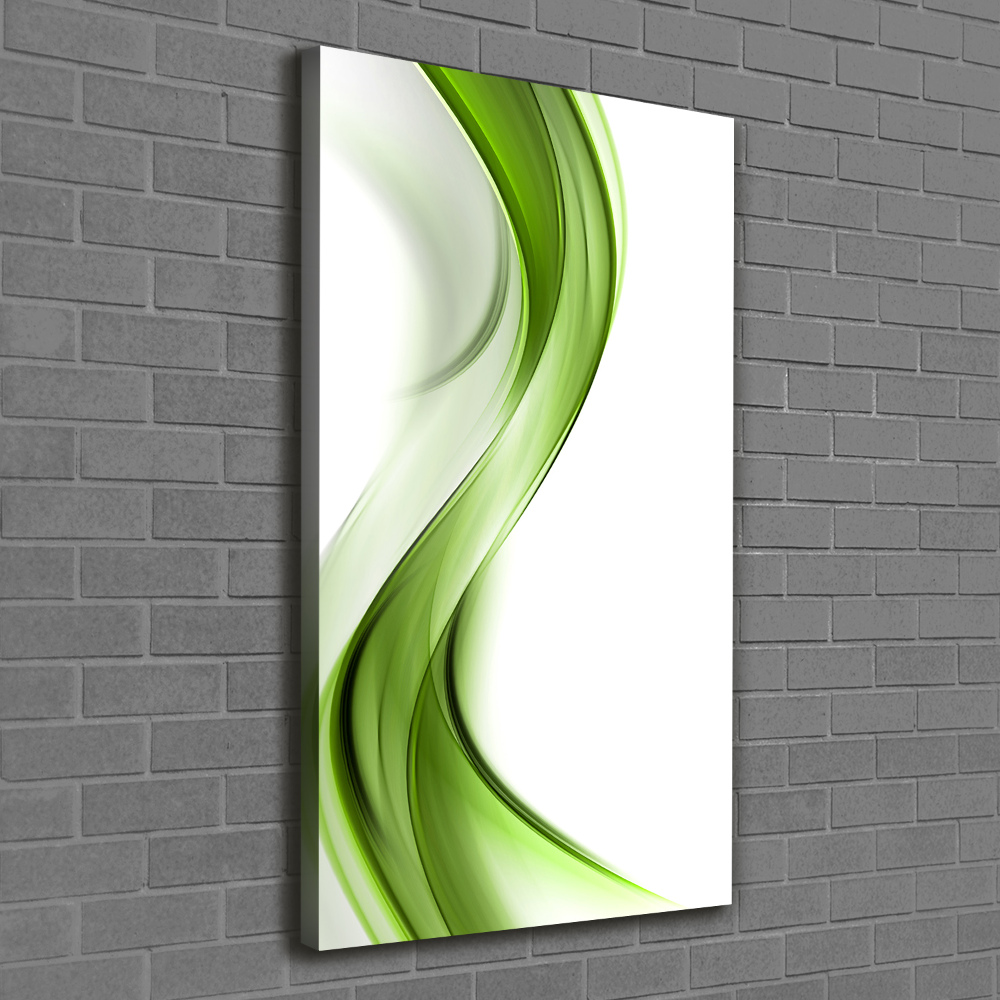 Wall art canvas large Abstract wave