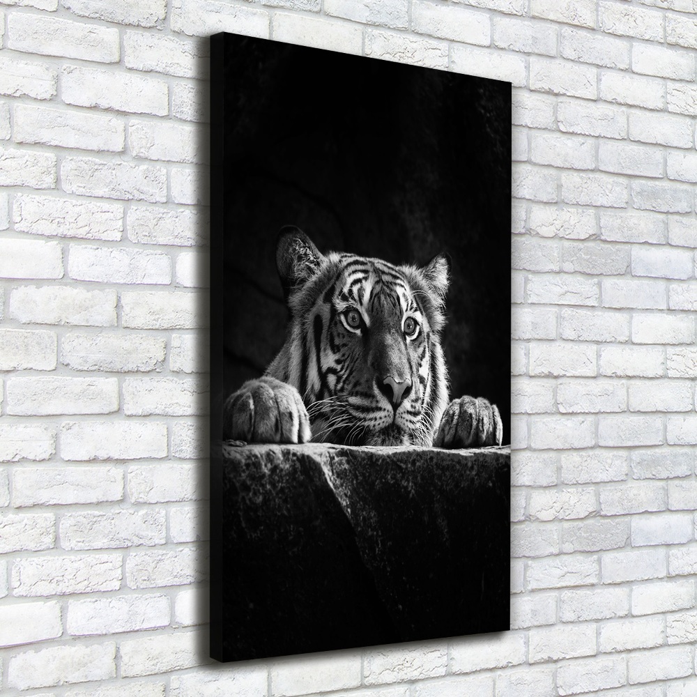 Canvas wall art Tiger