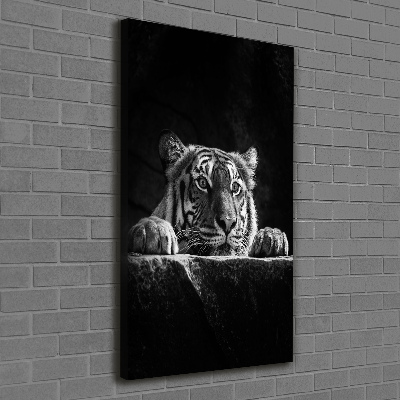 Canvas wall art Tiger