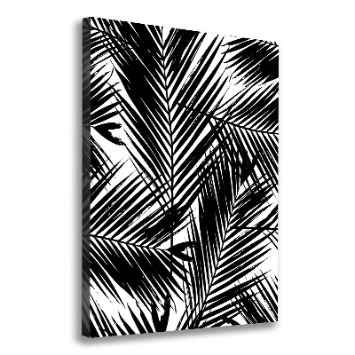 Canvas wall art Palm leaves