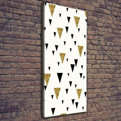 Canvas print Triangles