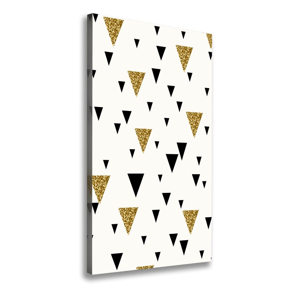 Canvas print Triangles