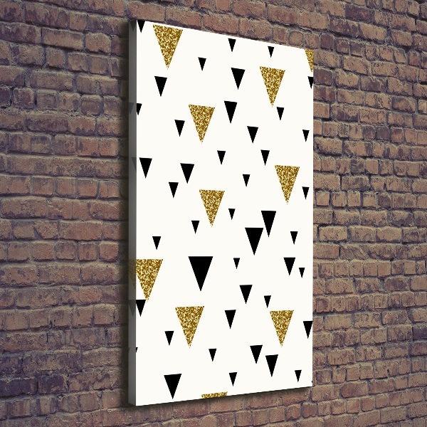 Canvas print Triangles