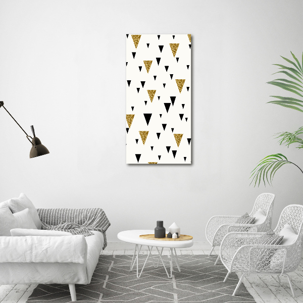 Canvas print Triangles