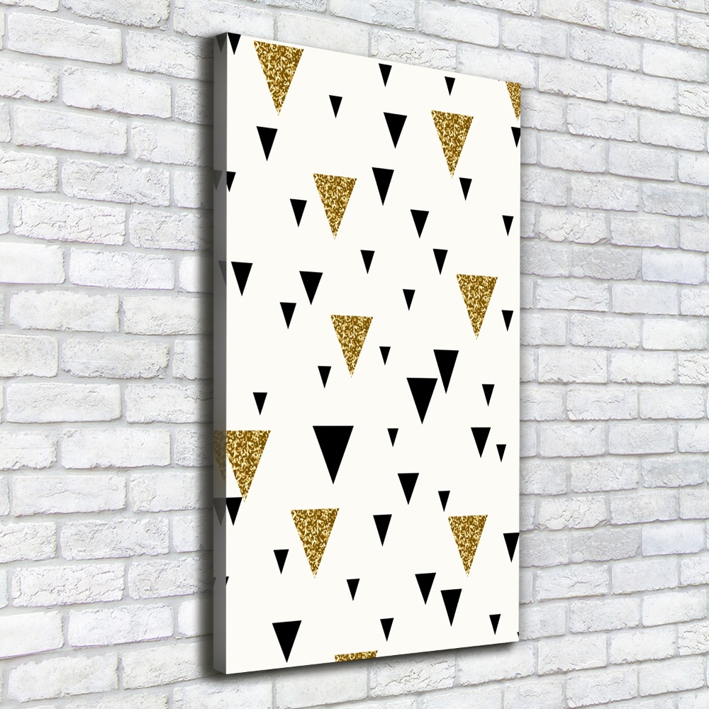 Canvas print Triangles