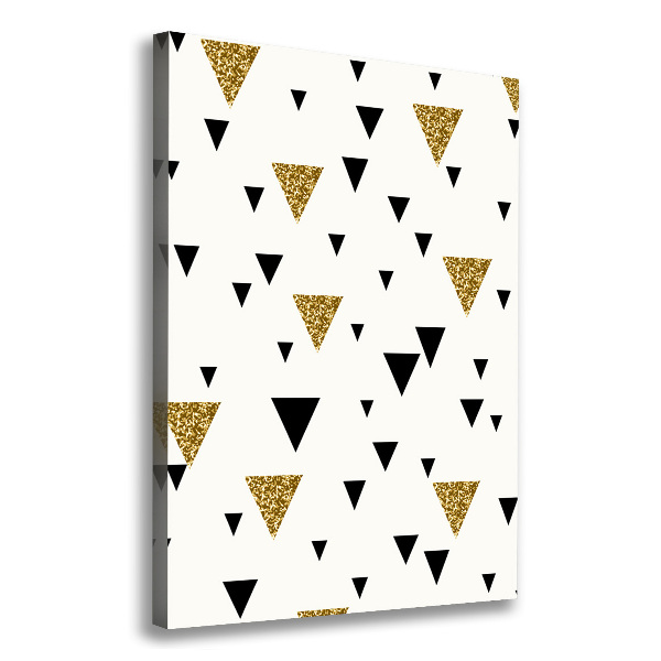 Canvas print Triangles