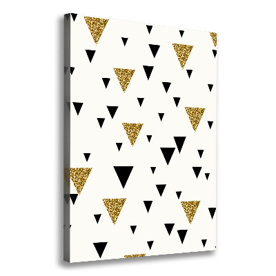 Canvas print Triangles