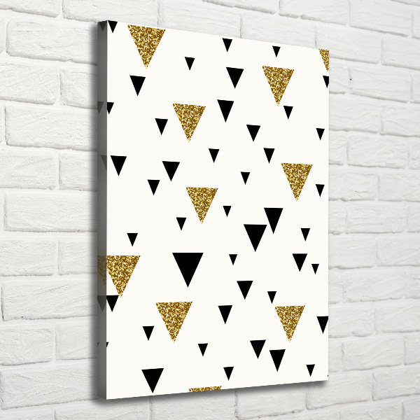 Canvas print Triangles