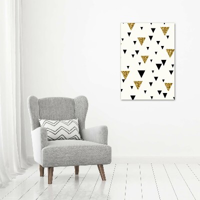 Canvas print Triangles