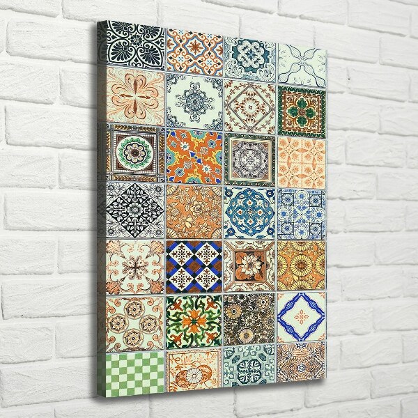 Wall art canvas large Ceramic tiles