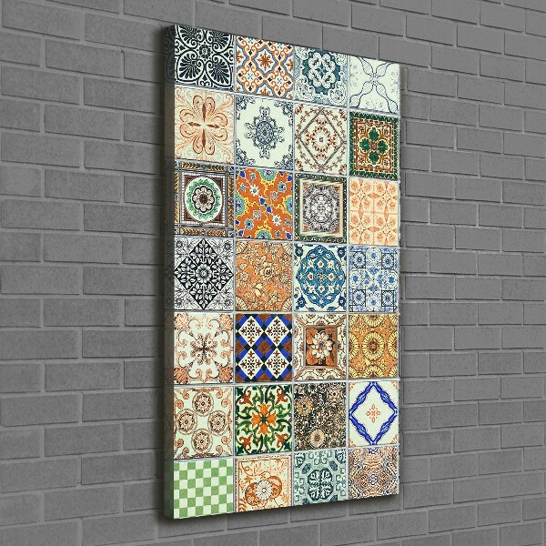 Wall art canvas large Ceramic tiles