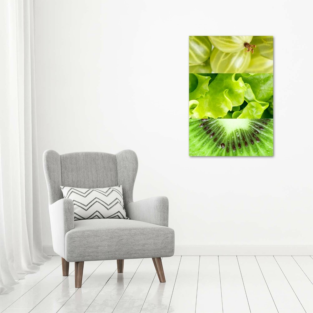 Canvas wall art Fruits and vegetables