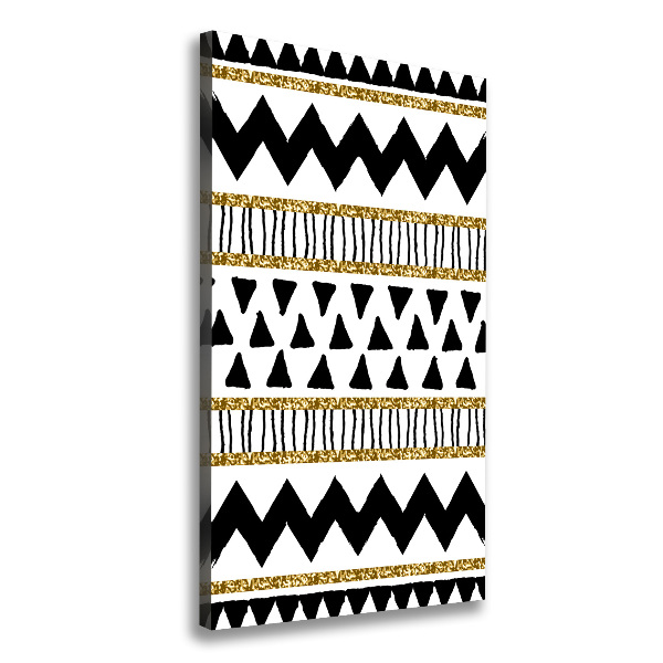 Canvas wall art Ethnic background