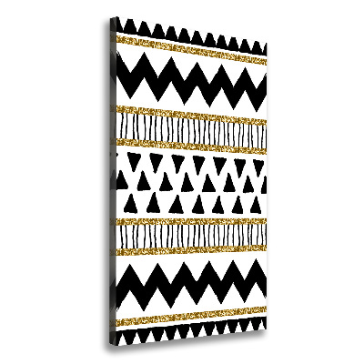 Canvas wall art Ethnic background