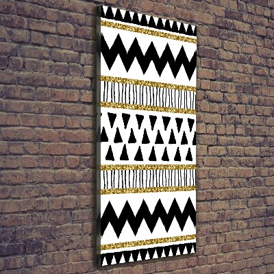 Canvas wall art Ethnic background