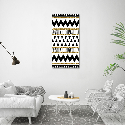 Canvas wall art Ethnic background