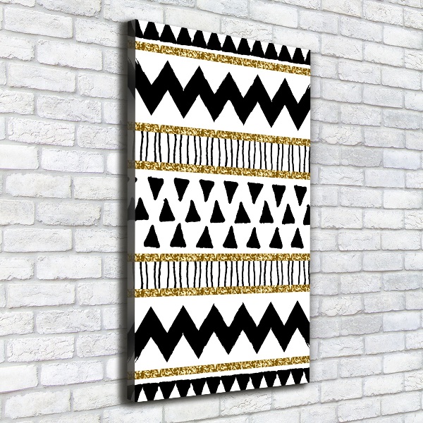 Canvas wall art Ethnic background