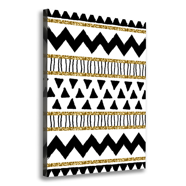 Canvas wall art Ethnic background