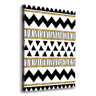 Canvas wall art Ethnic background