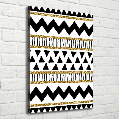 Canvas wall art Ethnic background