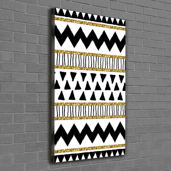 Canvas wall art Ethnic background