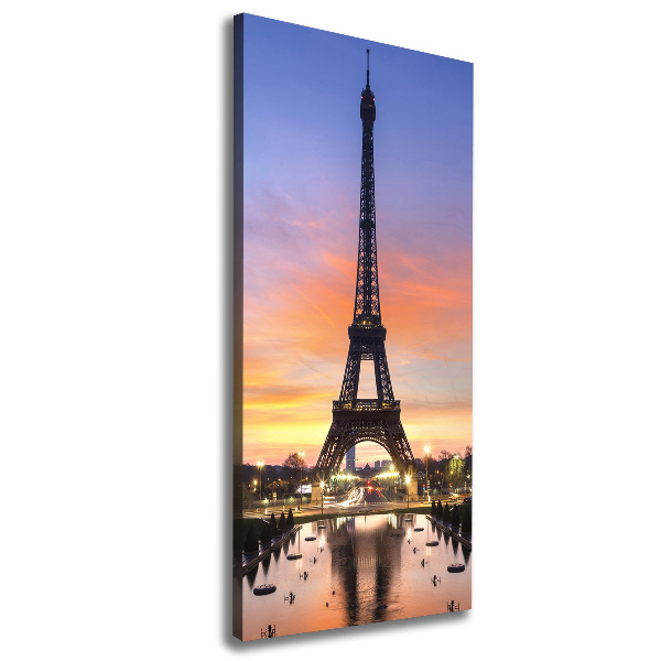 Wall art canvas large Eiffel Paris tower