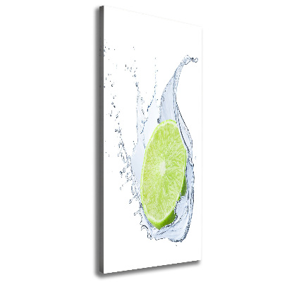 Canvas wall art Lime