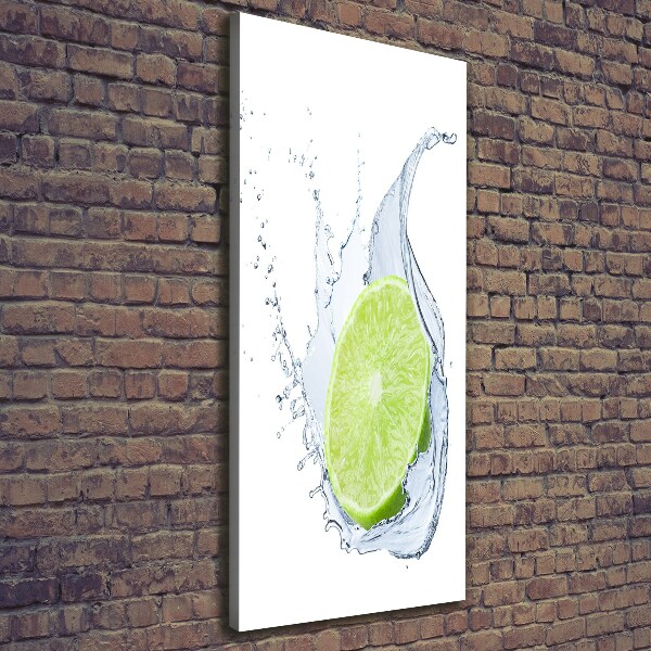 Canvas wall art Lime