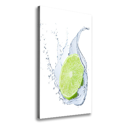 Canvas wall art Lime