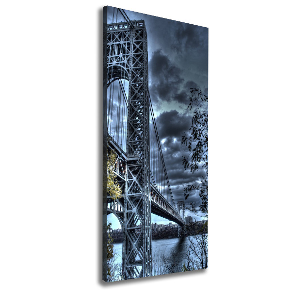 Wall art canvas New York bridge