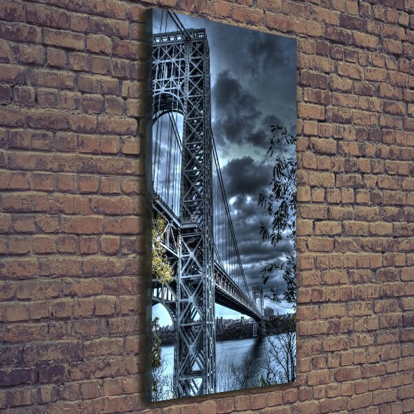 Wall art canvas New York bridge