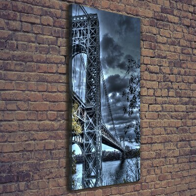 Wall art canvas New York bridge