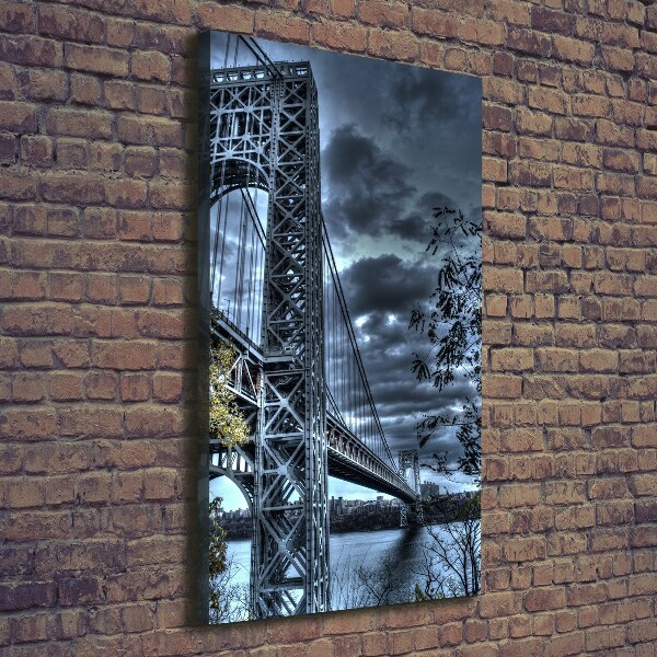 Wall art canvas New York bridge