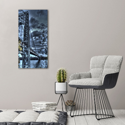 Wall art canvas New York bridge