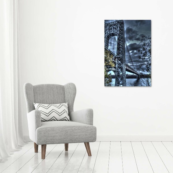 Wall art canvas New York bridge