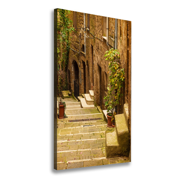 Wall art canvas Italian streets