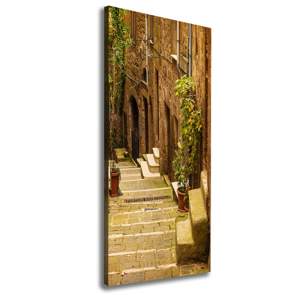 Wall art canvas Italian streets