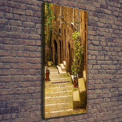 Wall art canvas Italian streets