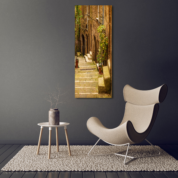 Wall art canvas Italian streets