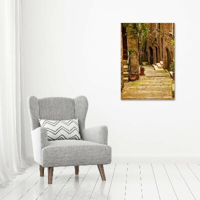 Wall art canvas Italian streets