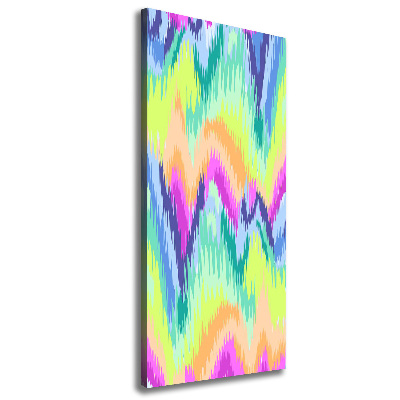 Canvas wall art Rainbow background