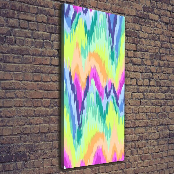 Canvas wall art Rainbow background