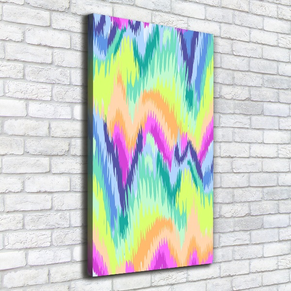 Canvas wall art Rainbow background