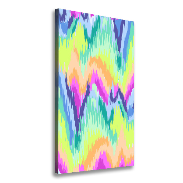 Canvas wall art Rainbow background