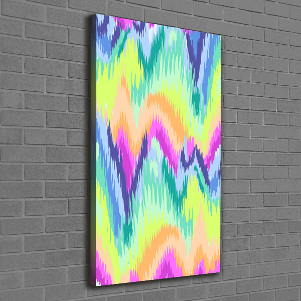 Canvas wall art Rainbow background